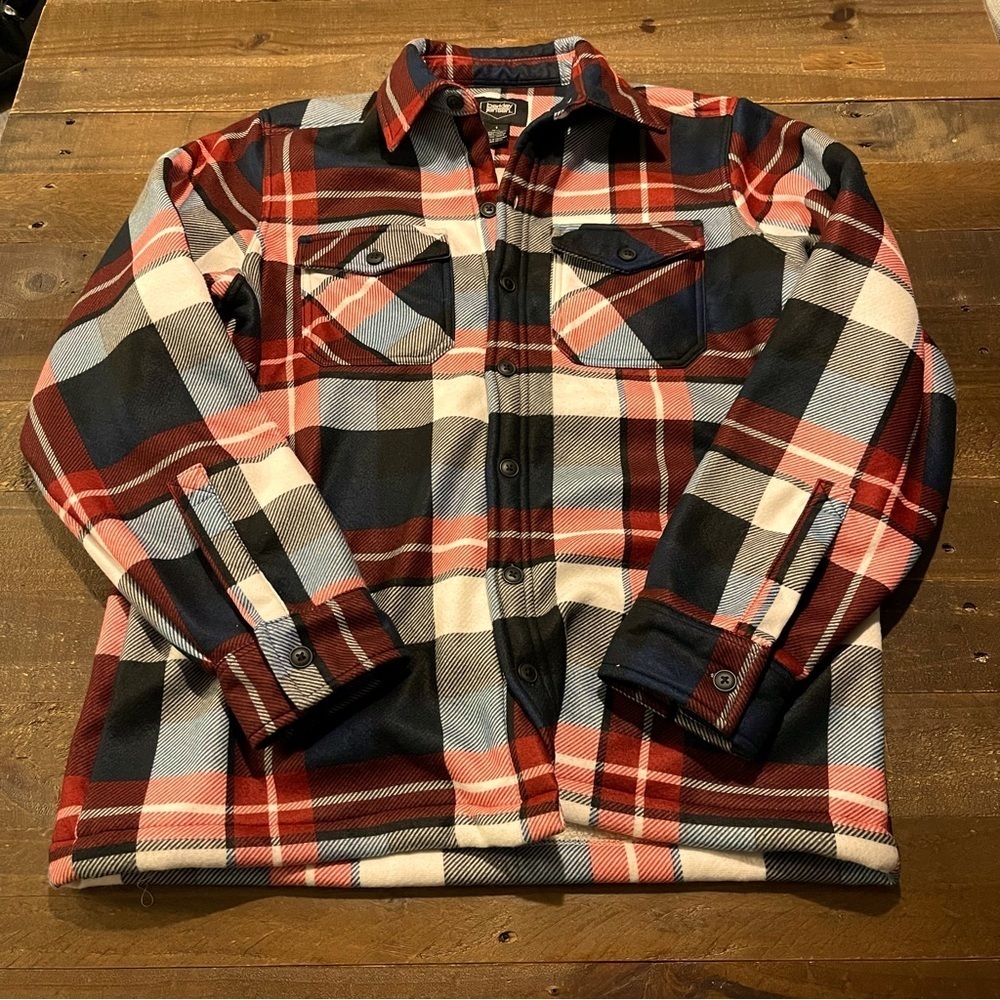 Sherpa Bonded Fleece Shirt Jacket